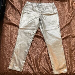 Stylish Silver Women's Jeans